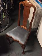 4 Oude stoelen Queen Anne stijl, Ophalen of Verzenden