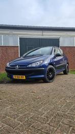 Peugeot 206 1.4 3D 2005 Blauw, Auto's, Voorwielaandrijving, Stof, 4 cilinders, Blauw