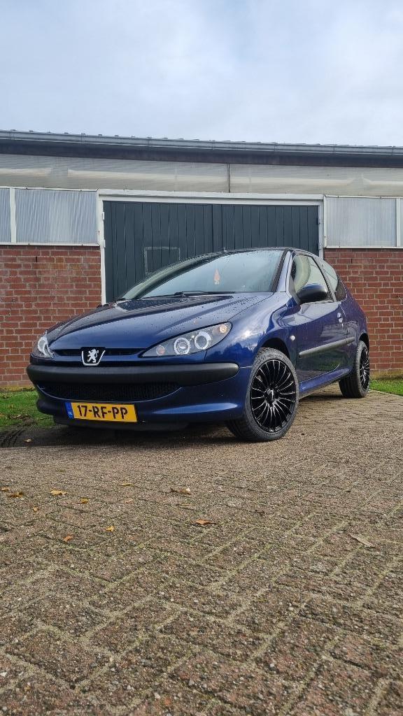 Peugeot 206 1.4 3D 2005 Blauw, Auto's, Peugeot, Particulier, Bluetooth, Radio, Benzine, C, Hatchback, Handgeschakeld, Origineel Nederlands
