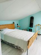 Rotan bed frame plus matras, Huis en Inrichting, Ophalen of Verzenden, Zo goed als nieuw, Eenpersoons