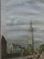 gravure Lieve Vrouwenkerk Amersfoort, C. Pronk 1730, Antiek en Kunst, Kunst | Etsen en Gravures, Verzenden