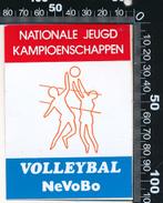 Sticker: Volleybal NeVoBo - Nationale jeugd kampioenschappen, Verzamelen, Stickers, Sport, Ophalen of Verzenden, Zo goed als nieuw