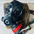 Gasmasker FM -12 oefenbus en tas, Verzenden, Landmacht, Nederland, Embleem of Badge