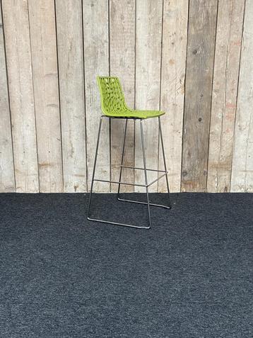 Design barkruk chroom groen beschikbaar voor biedingen