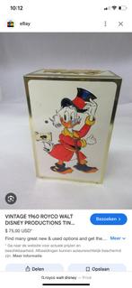 Dagobert Duck blikken spaarpot, Verzamelen, Ophalen of Verzenden, Donald Duck, Gebruikt, Overige typen