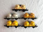 5x Lima BR/SNCF Silowagens H0, Gebruikt, Ophalen of Verzenden, Lima, Gelijkstroom