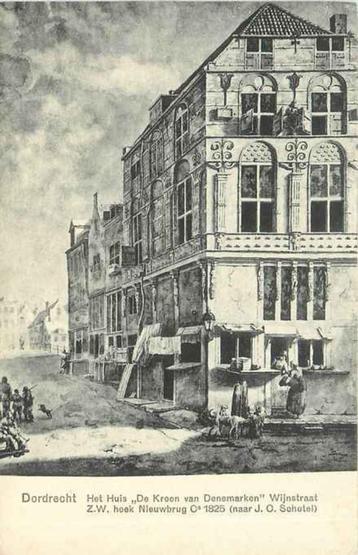 (301-140-027) Dordrecht Het Huis De Kroon van Denemarken beschikbaar voor biedingen