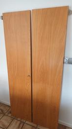 2 Lundia deuren 160x40cm blank gelakt, Ophalen, Gebruikt