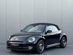 Volkswagen Beetle Cabriolet 1.2 TSI DSG 50's Design | Leder, Auto's, Gebruikt, Cabriolet, 4 stoelen, Zwart