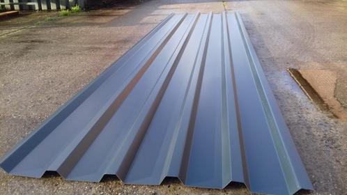 dakplaten kleur antraciet uit voorraad leverbaar € 7,95,- m², Doe-het-zelf en Verbouw, Dakpannen en Dakbedekking, Nieuw, Dakplaat of Dakpanplaat