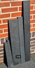 Graniet / natuursteen (basalt) drempels/afwerking, Tuin en Terras, Tegels en Klinkers, Ophalen, Overige typen, Zo goed als nieuw