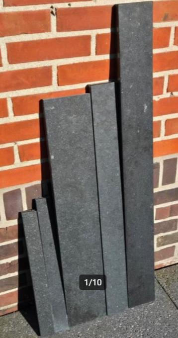 Graniet / natuursteen (basalt) drempels/afwerking beschikbaar voor biedingen