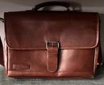 Plevier. Leren boekentas/schooltas/aktentas., Sieraden, Tassen en Uiterlijk, Tassen | Schooltassen, Bruin, Aktetas of Boekentas