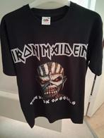 Iron maiden T-shirt, Ophalen, Zwart, Nieuw, Fruit of the loom