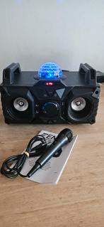 Fenton bluetooth speaker microfoon karaoke, Ophalen, Zo goed als nieuw, Complete set