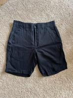 Zara Linnen Shorts - Maat M - Donkerblauw, Ophalen of Verzenden, Zo goed als nieuw, Zara Man, Maat 48/50 (M)