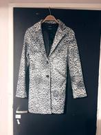 Grijze panterprint jasjje XS vwn Bershka, Ophalen of Verzenden, Zo goed als nieuw, Maat 34 (XS) of kleiner, Grijs