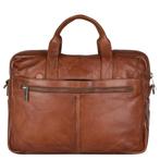 Presly&Sun - Curtis - Leren Laptoptas 15'' KL-Tan, Computers en Software, Laptoptassen, Ophalen of Verzenden, 15 inch, Nieuw, Aktetas