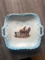 Mooie schaal met paarden van Victoria Austria, Antiek en Kunst, Ophalen of Verzenden