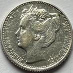 Nette 25 cent 1905, Zilver, 25 cent, Ophalen of Verzenden, Koningin Wilhelmina