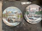 Wandbordjes Amsterdam, Rotterdam en Den Haag genummerd, Ophalen