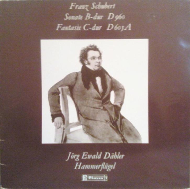 Schubert - Jörg Ewald Dähler – Sonate B-dur D960 / Fantasie, Cd's en Dvd's, Vinyl | Klassiek, Zo goed als nieuw, Romantiek, Kamermuziek