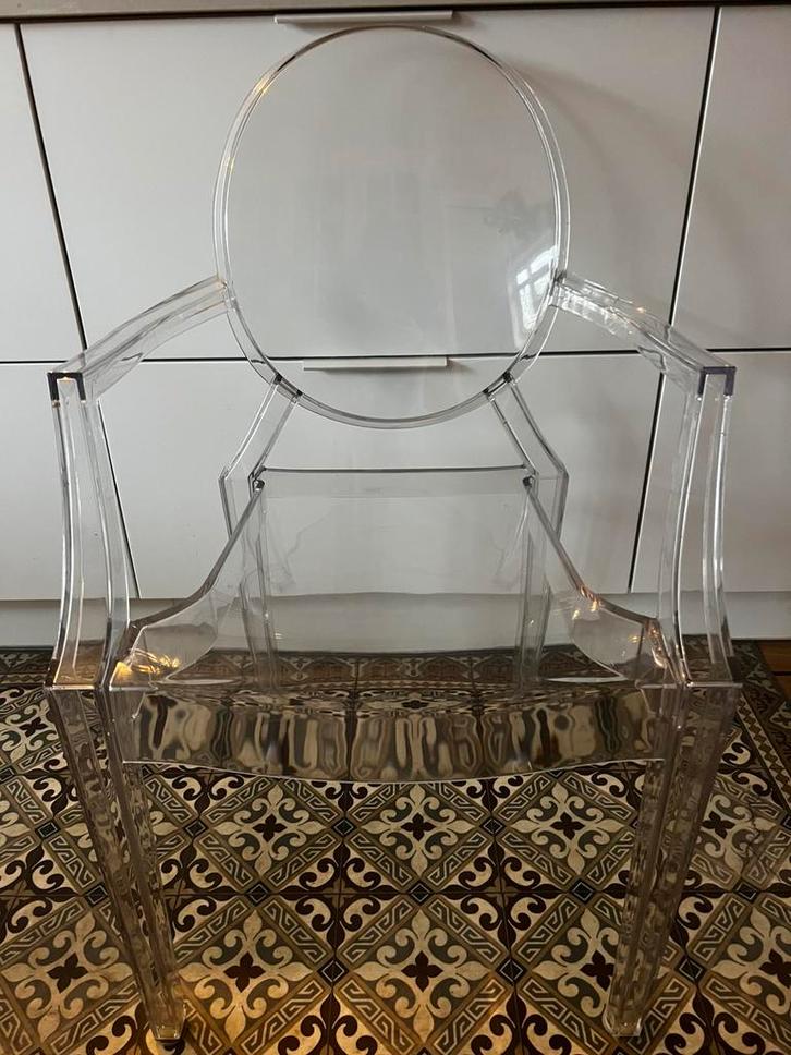 Louis Ghost stoel, Huis en Inrichting, Stoelen, Zo goed als nieuw, Twee, Ophalen
