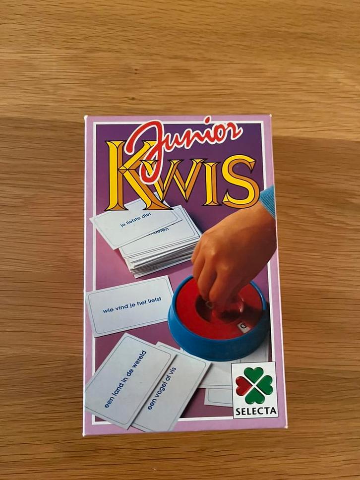 Spel: Pim Pam Pet Kwis Junior, Hobby en Vrije tijd, Gezelschapsspellen | Bordspellen, Zo goed als nieuw, Ophalen of Verzenden