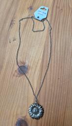 Ketting met bijzondere hanger, Ophalen of Verzenden, Nieuw, Zilver, Overige materialen