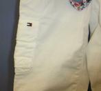 Tommy Hilfiger witte capri + kleurig sjaaltje 110-116 33266, Broek, Meisje, ., Ophalen of Verzenden