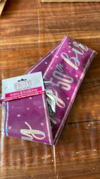 Glitter banner verjaardag 50 jaar, Ophalen of Verzenden, Zo goed als nieuw, Versiering, Verjaardag