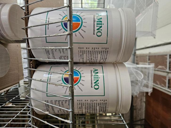 Amino Eiwitconcentraat 650 Gram - Easyyem, Dieren en Toebehoren, Vogels | Toebehoren, Nieuw, Eten en Drinken, Verzenden
