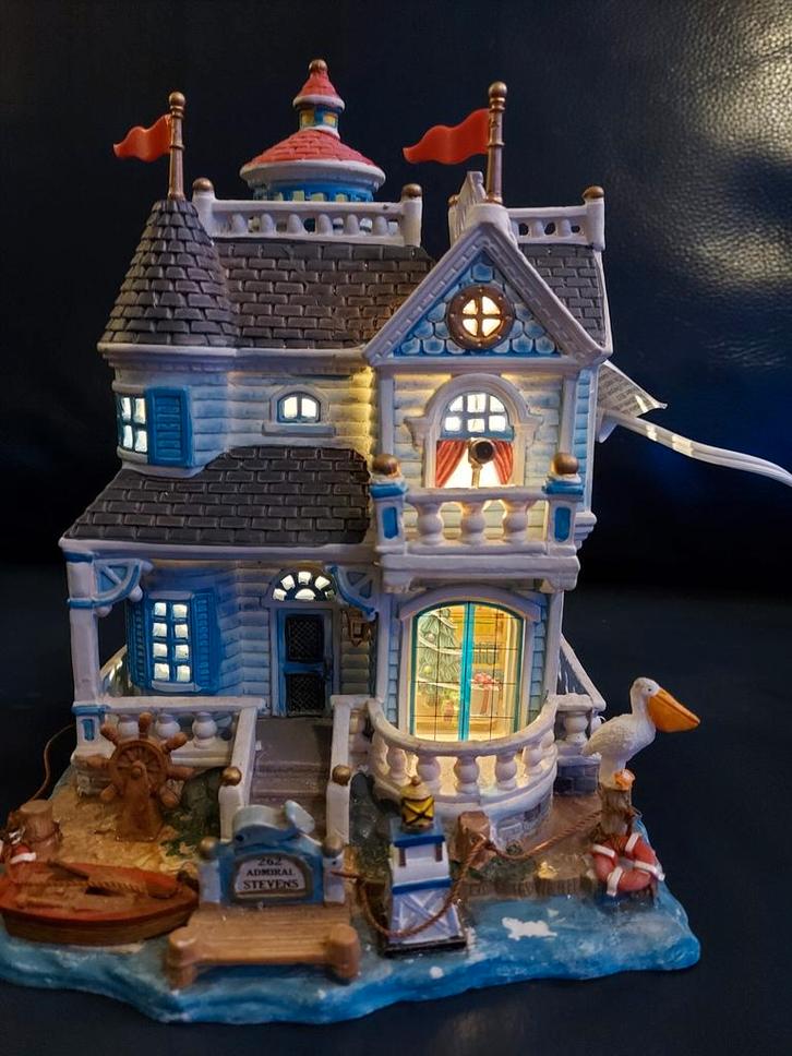 Lemax Admiral Stevens House 2008, Diversen, Kerst, Gebruikt, Ophalen of Verzenden