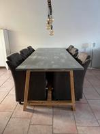 Tafel 2.50 m x 99 cm breed x 77,5 hoog, Huis en Inrichting, Tafels | Eettafels, Ophalen, 200 cm of meer, 50 tot 100 cm, Zo goed als nieuw