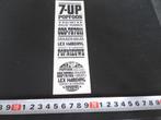 sticker 7up POPFOON LEX HARDING, Ophalen, Zo goed als nieuw, Sticker