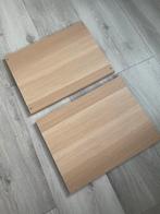 Plank hout 35 x 46 x 1,8 cm, 2 stuks, Minder dan 25 mm, Ophalen of Verzenden, Zo goed als nieuw, Plank