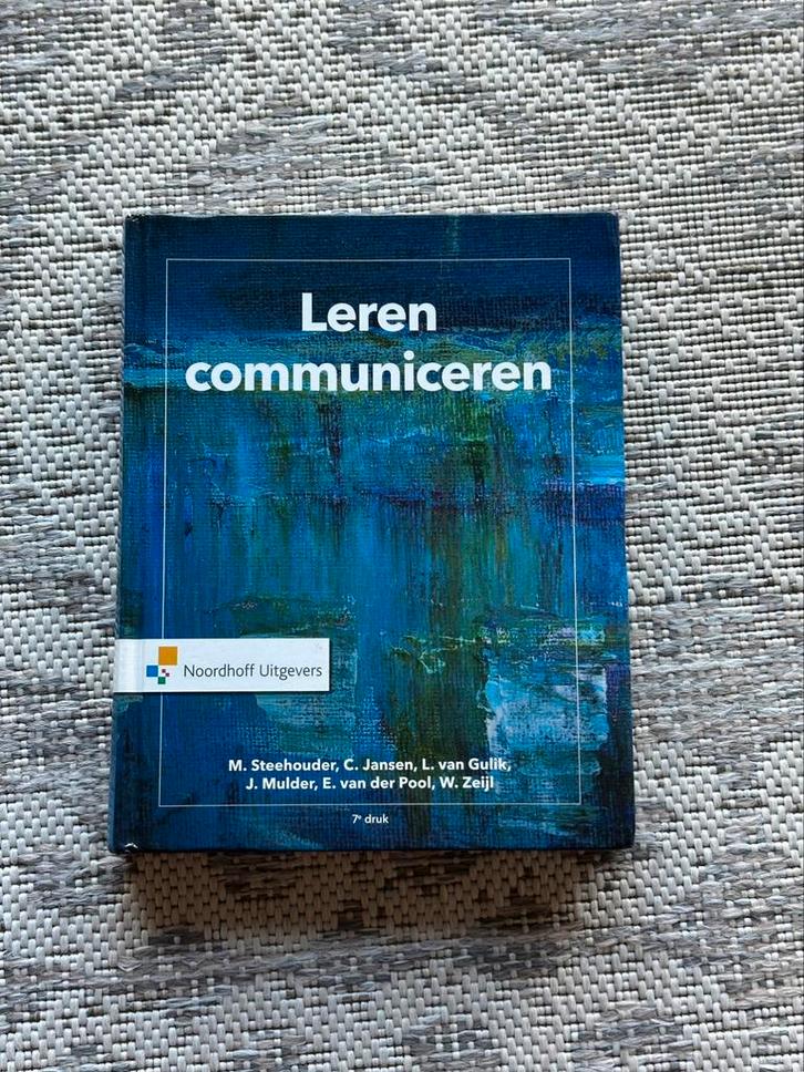 Willem Zeijl - Leren communiceren, Boeken, Wetenschap, Zo goed als nieuw, Sociale wetenschap, Ophalen of Verzenden