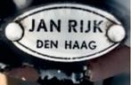 Jan Rijk fietsplaatjes / balhoofdplaatjes gezocht, Ophalen of Verzenden