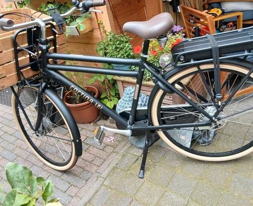 Elektrische transportfiets, zgan Cortina  e u4 herenfiets., Fietsen en Brommers, Elektrische fietsen, Zo goed als nieuw, Cortina