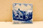 Wandtegel Marten schiermonnikoog 49606, Huis en Inrichting, Ophalen of Verzenden, Gebruikt