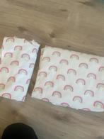 Twee gordijnen regenboog print, Huis en Inrichting, Stoffering | Gordijnen en Lamellen, Ophalen of Verzenden, Zo goed als nieuw