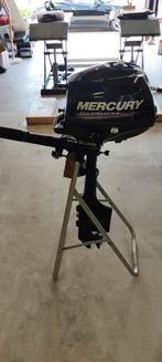 3.5 pk mercury motor met vrijloop langstaart, Watersport en Boten, Ophalen, Minder dan 5 pk, Viertaktmotor, Zo goed als nieuw