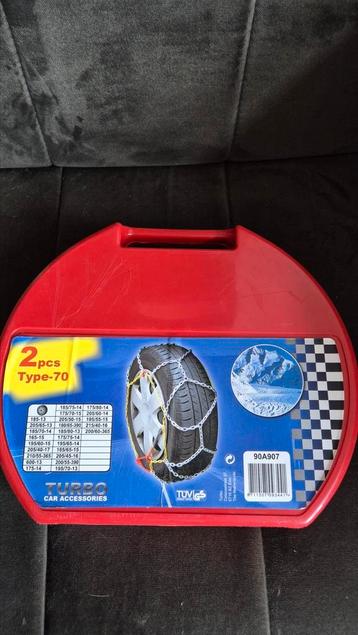 Nieuwe set sneeuwkettingen Type 70 compleet in koffer nieuw beschikbaar voor biedingen