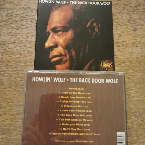 CD Howlin' Wolf - The Back Door Wolf, Cd's en Dvd's, Cd's | Jazz en Blues, Gebruikt, Blues, 1980 tot heden, Ophalen of Verzenden
