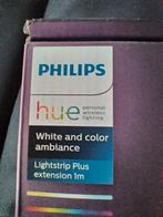 Philips Hue Lightstrip Plus Extension 1m - Nieuwstaat, Led-lamp, Minder dan 30 watt, Zo goed als nieuw, Modern