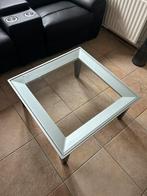 Glazen koffietafel, Ophalen, 50 tot 100 cm, 50 tot 100 cm, Zo goed als nieuw