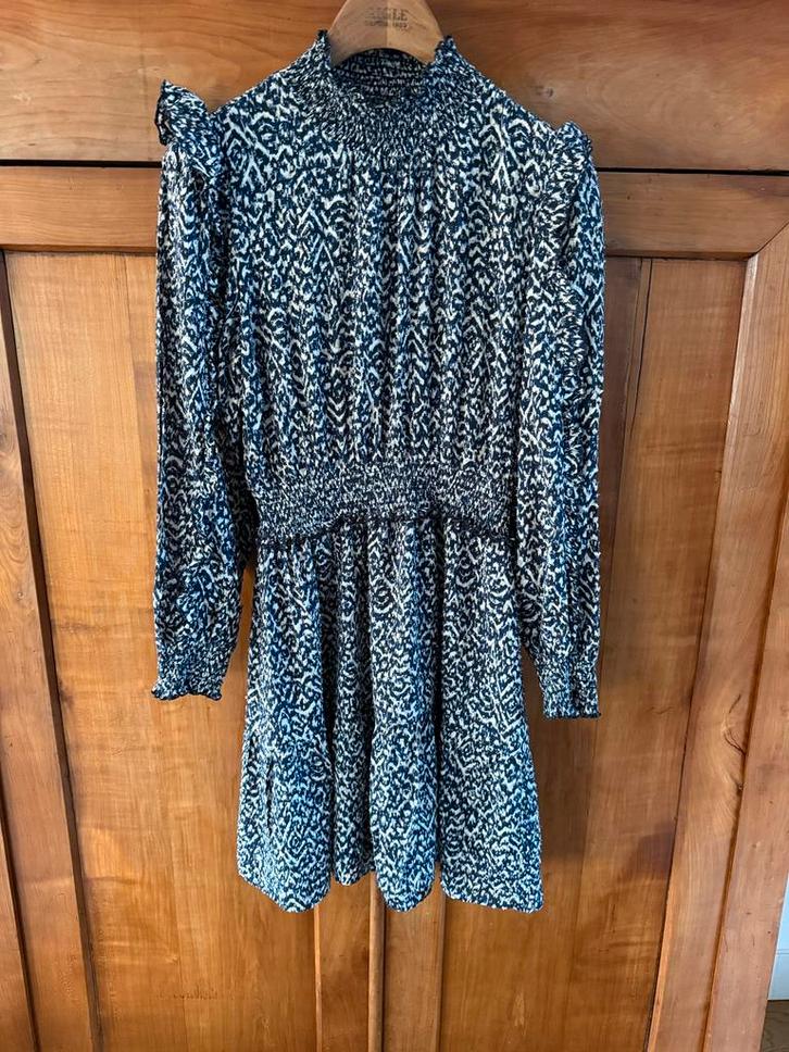 Dante 6 Blauwe Jurk - Maat M, Kleding | Dames, Jurken, Zo goed als nieuw, Maat 38/40 (M), Blauw, Boven de knie, Ophalen of Verzenden