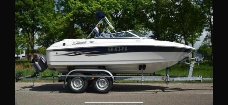 Seaswirl 17f vaarklaar!, Watersport en Boten, Speedboten, Zo goed als nieuw, 3 tot 6 meter, Benzine, Minder dan 70 pk, Polyester