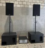 PS15 / LS1200 / QSC GX5 / Nexo look, Ophalen, Zo goed als nieuw, Audio