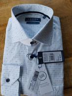 Overhemd blouse ledûs,  modern fit 40 m. Wit Heren, Ophalen of Verzenden, Wit, Zo goed als nieuw